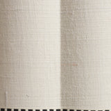 Asphodel Lampshade 55cm - Ivory/Black