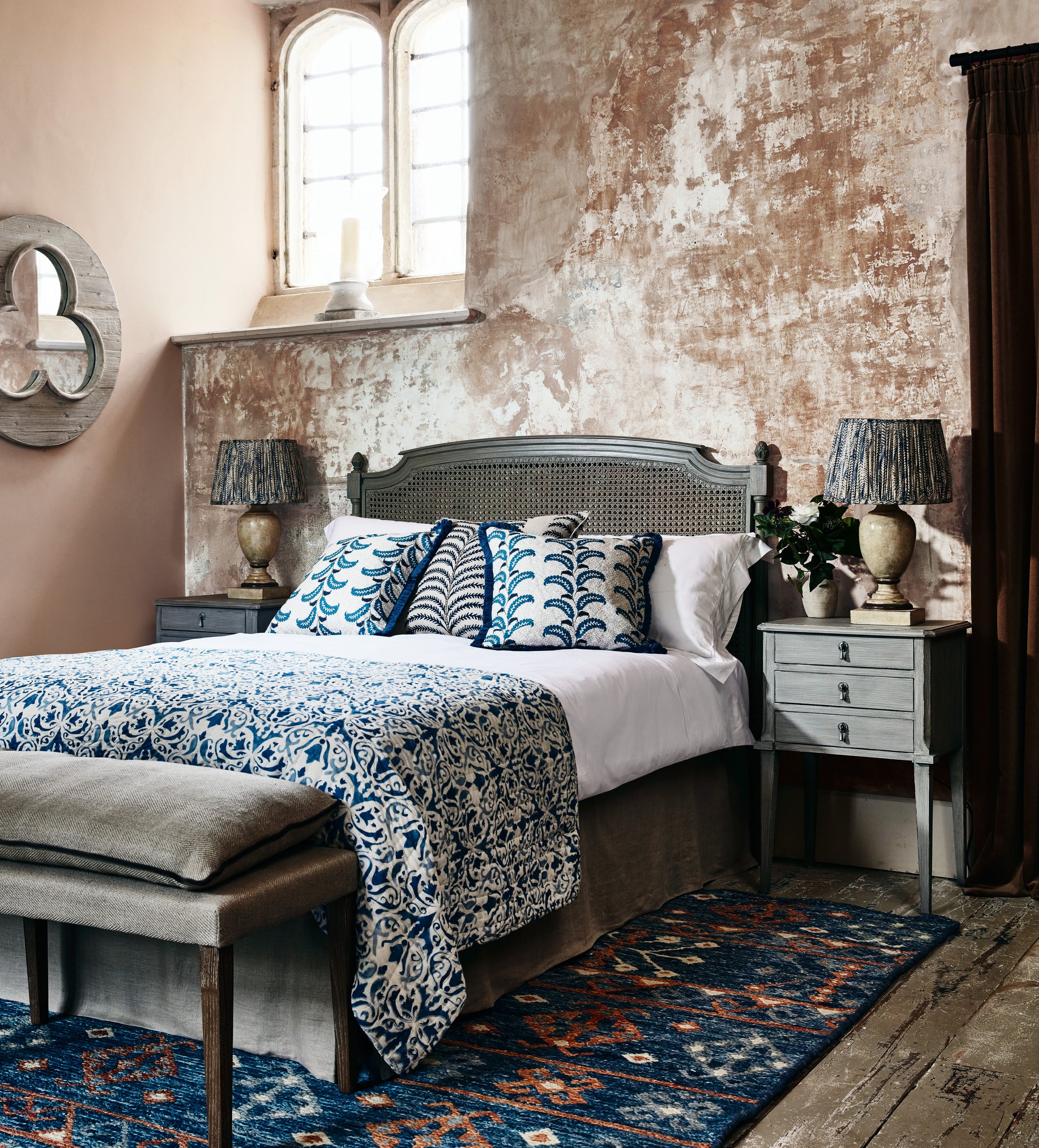 Astrid Headboard - King Size - Flannel Grey