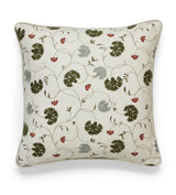Atara Cushion Cover - Grey Green/Toffee