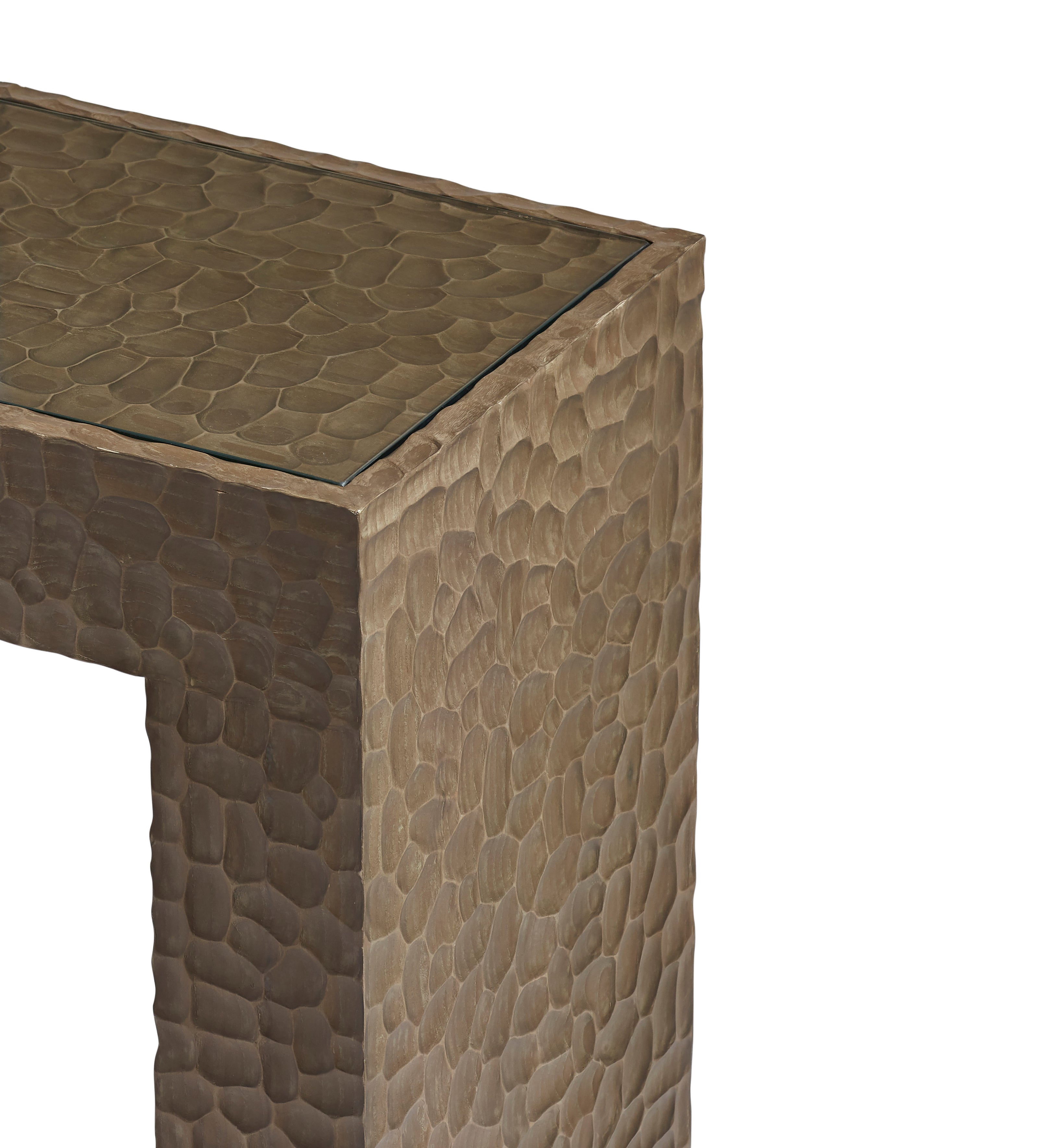 Atmore Console Table - Pebble Grey