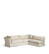 Avitus Linen Corner Sofa - Natural