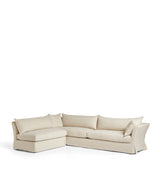 Avitus Linen Corner Sofa - Natural