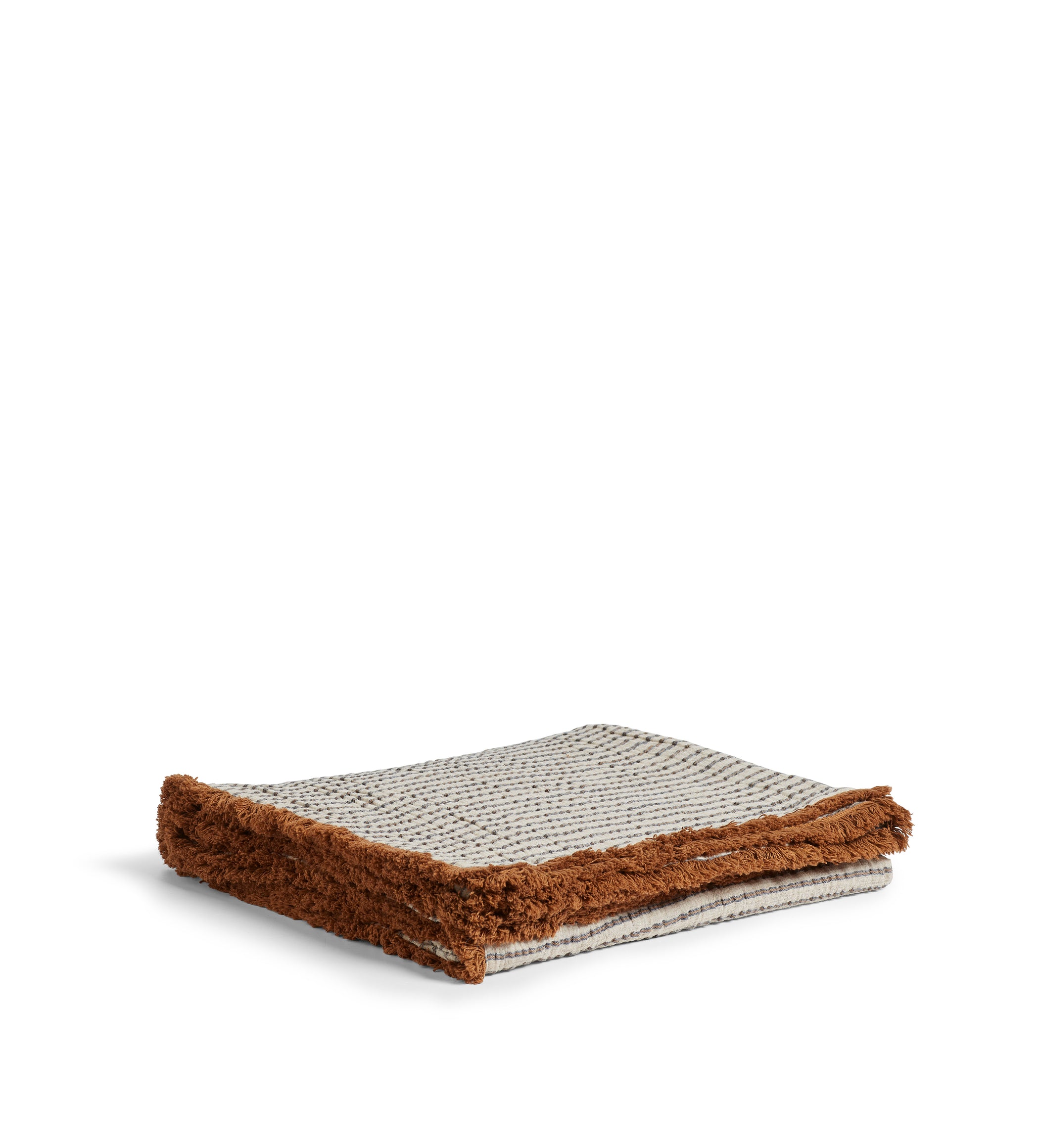 Avonlea Throw with Fringing - Ochre