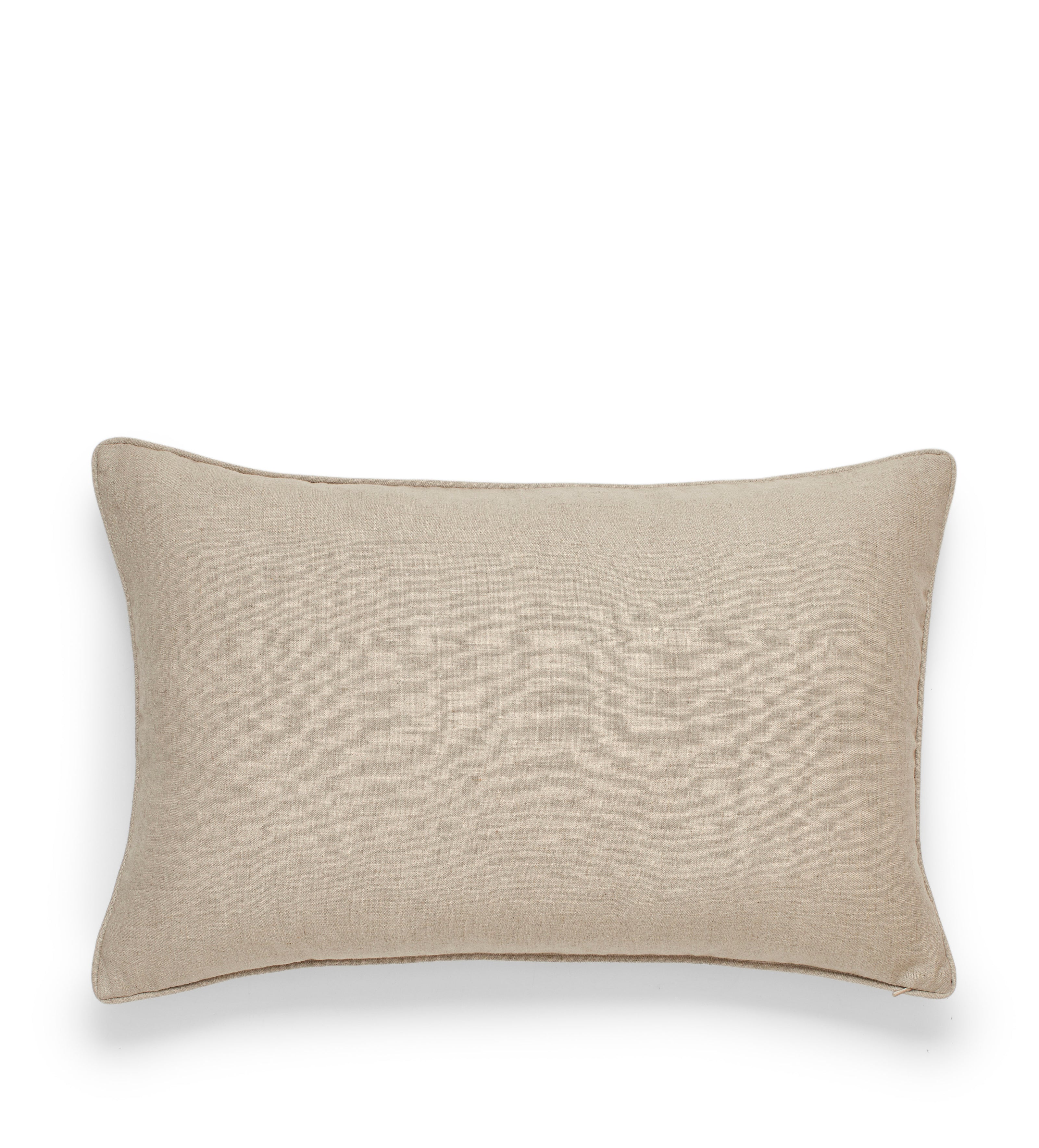 Babur Cushion Cover - Warm Red/Air Force Blue