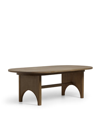 Balabac Oval Dining Table - Natural