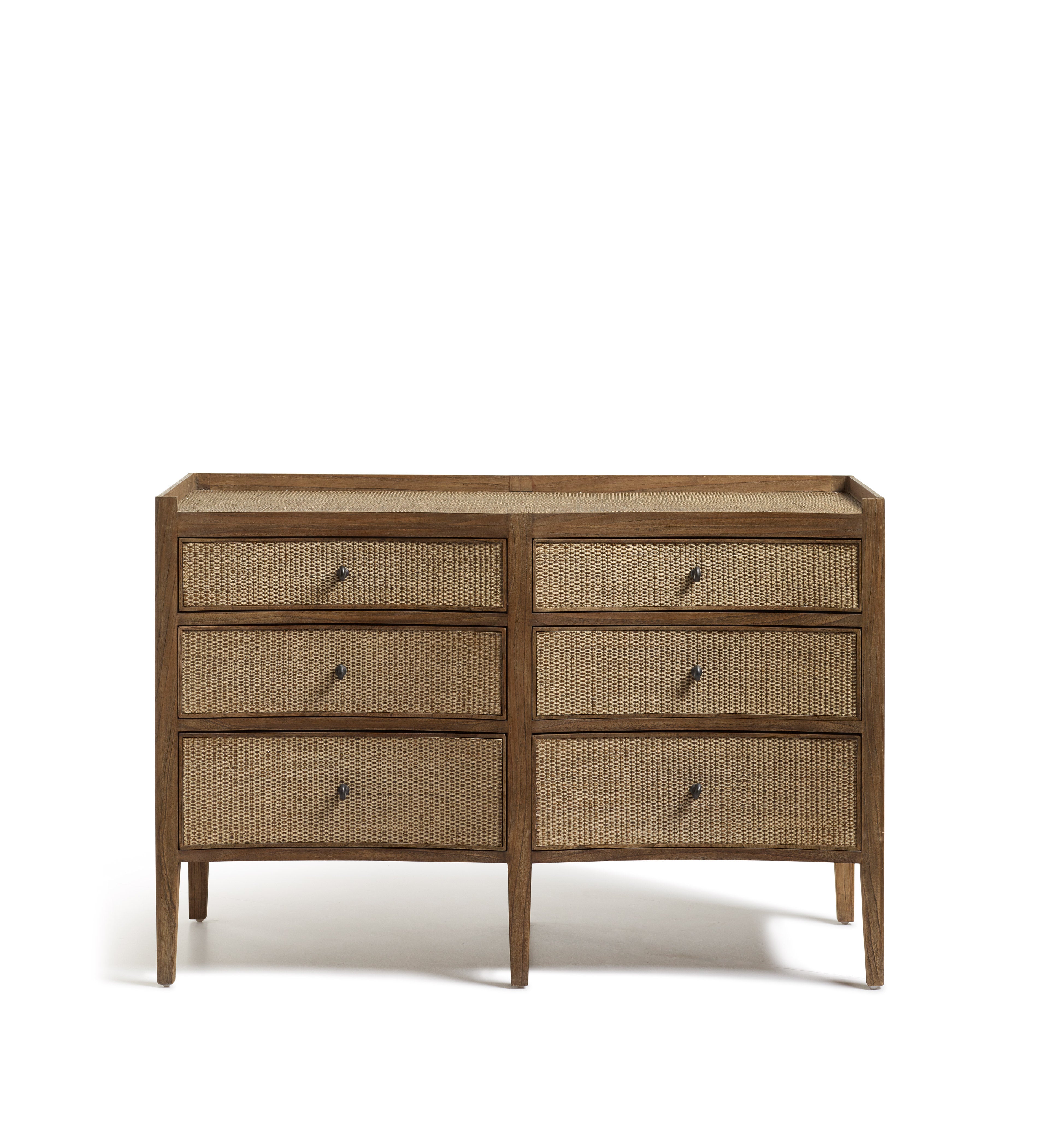 Balabac Rattan Chest of Drawers - Natural | OKA