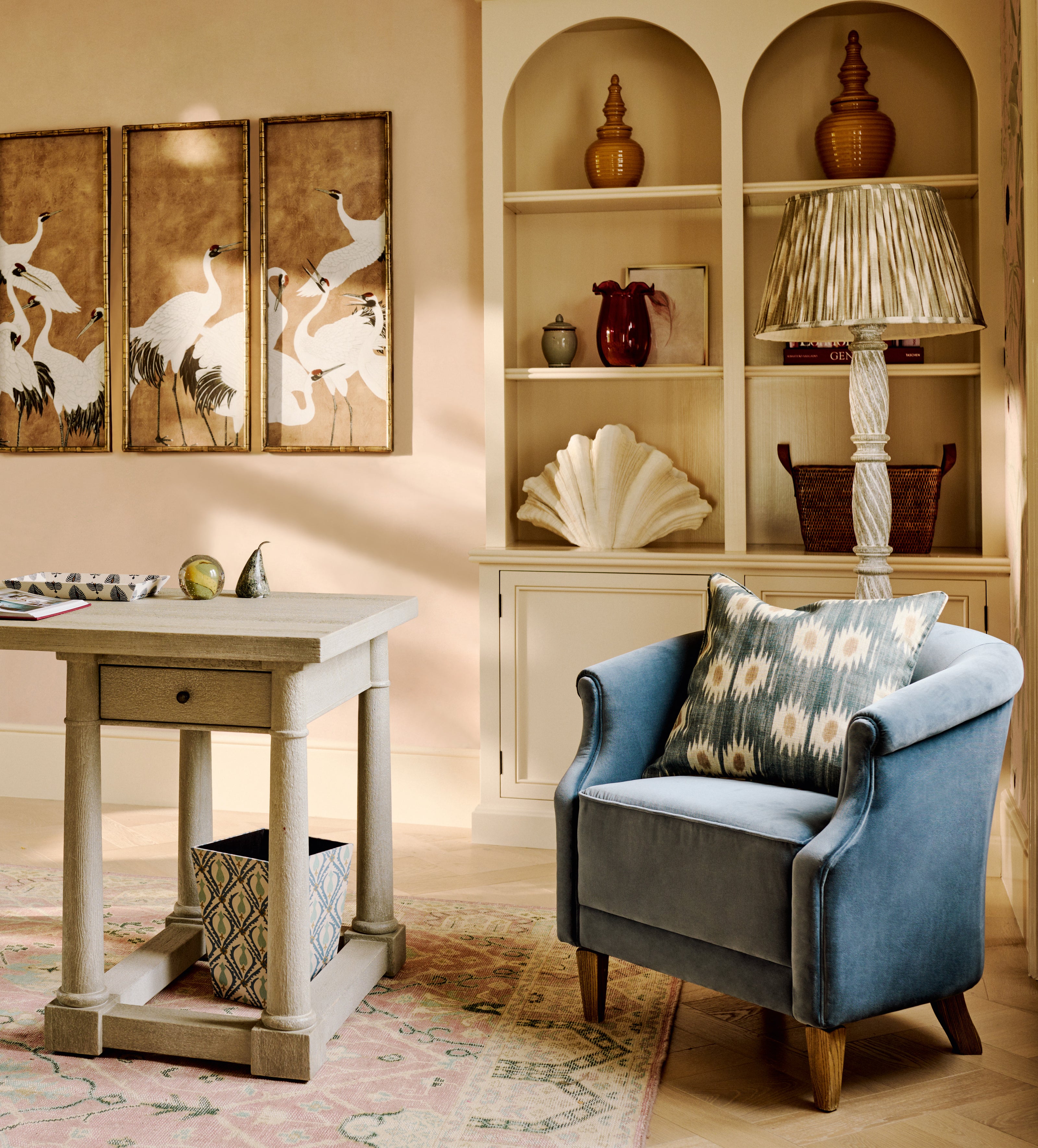 Balneus Chair - Air Force Blue