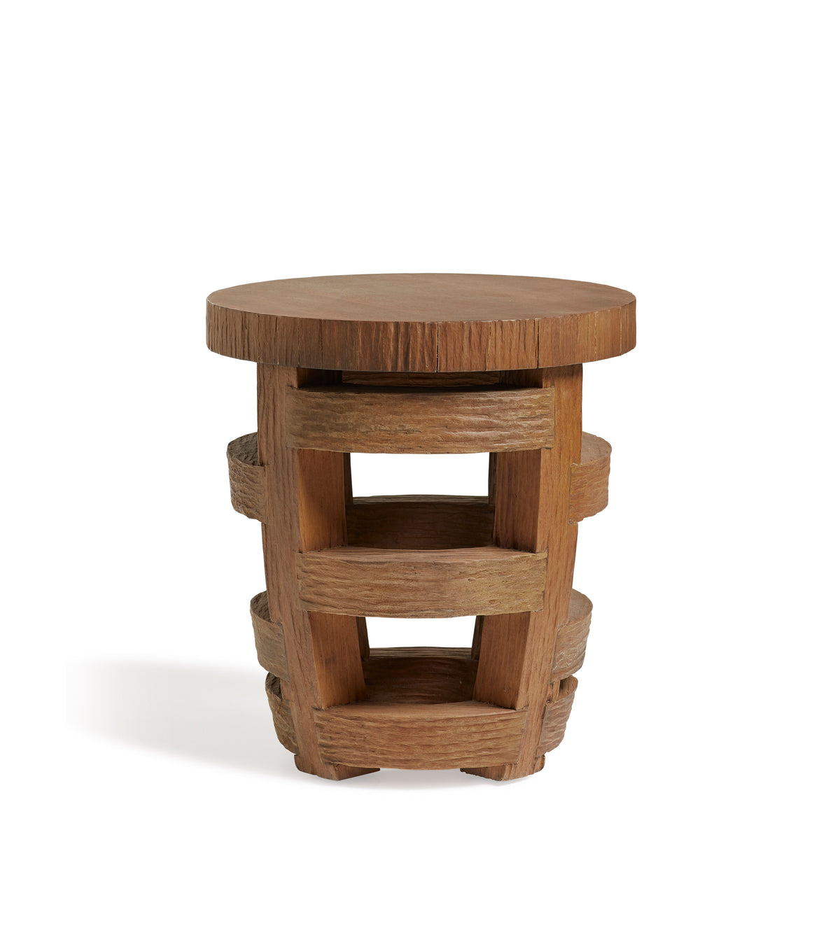 Beatrix Side Table - Auburn Brown | OKA