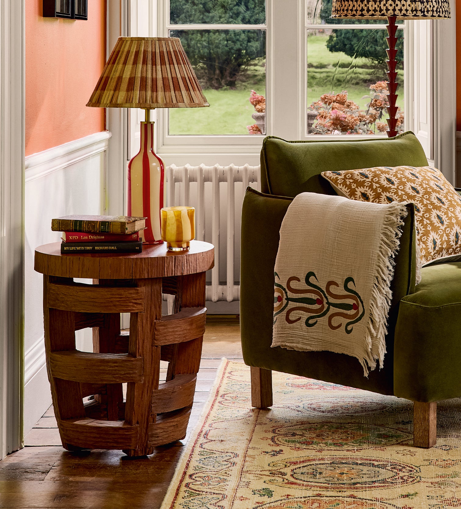 Beatrix Side Table - Auburn