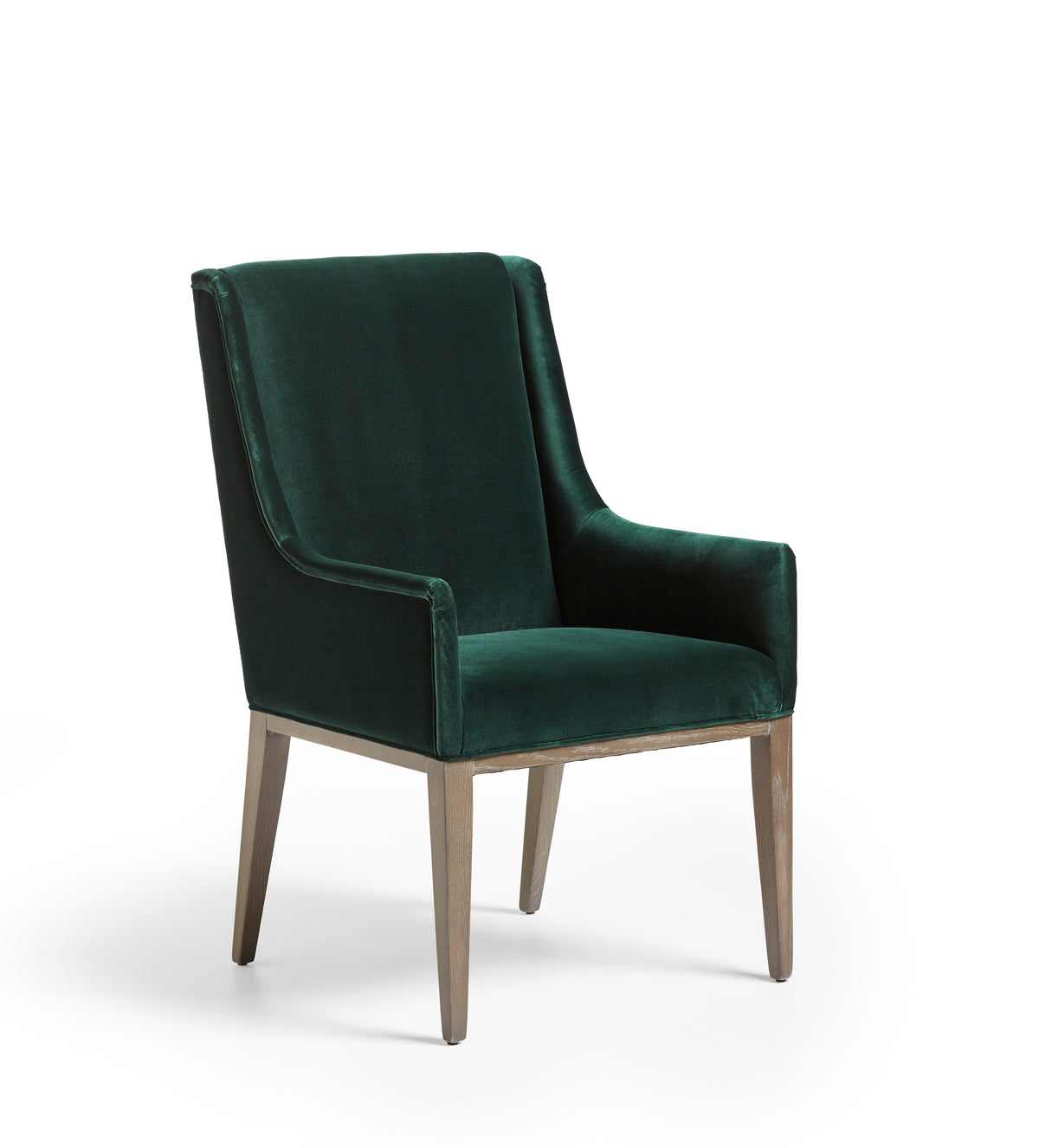 Beau Dining Chair – Midnight Green Velvet