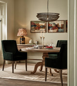 Beau Dining Chair – Midnight Green Velvet