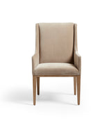 Beau Dining Chair - Porridge Velvet