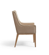Beau Dining Chair - Porridge Velvet