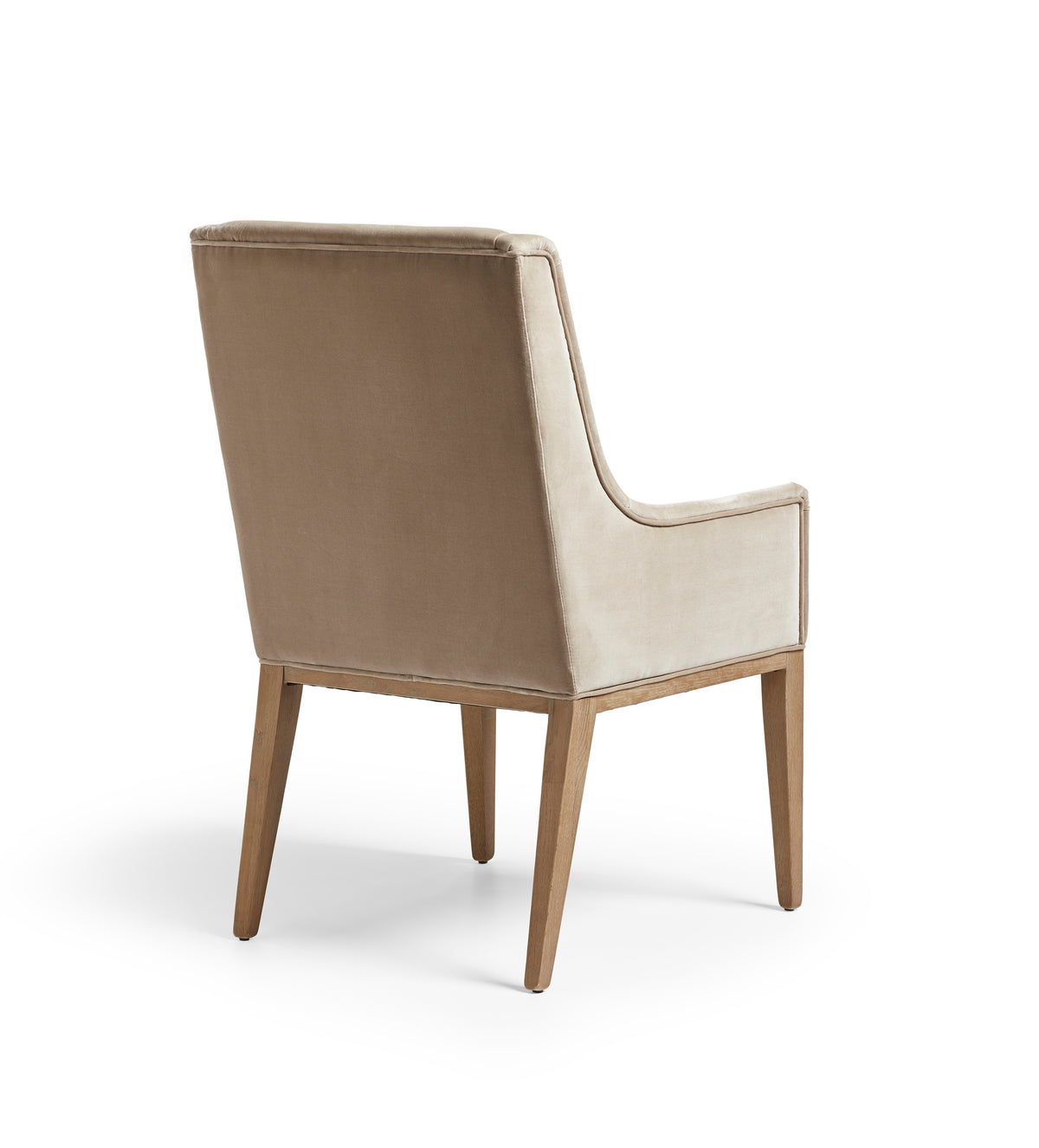 Beau Dining Chair - Porridge Velvet