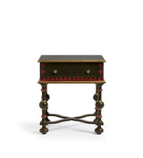Birbal Side Table - Forest Green