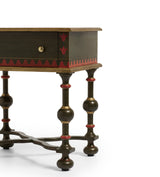 Birbal Side Table - Forest Green