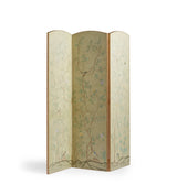 Birdsong Folding Screen - Flushed Cream