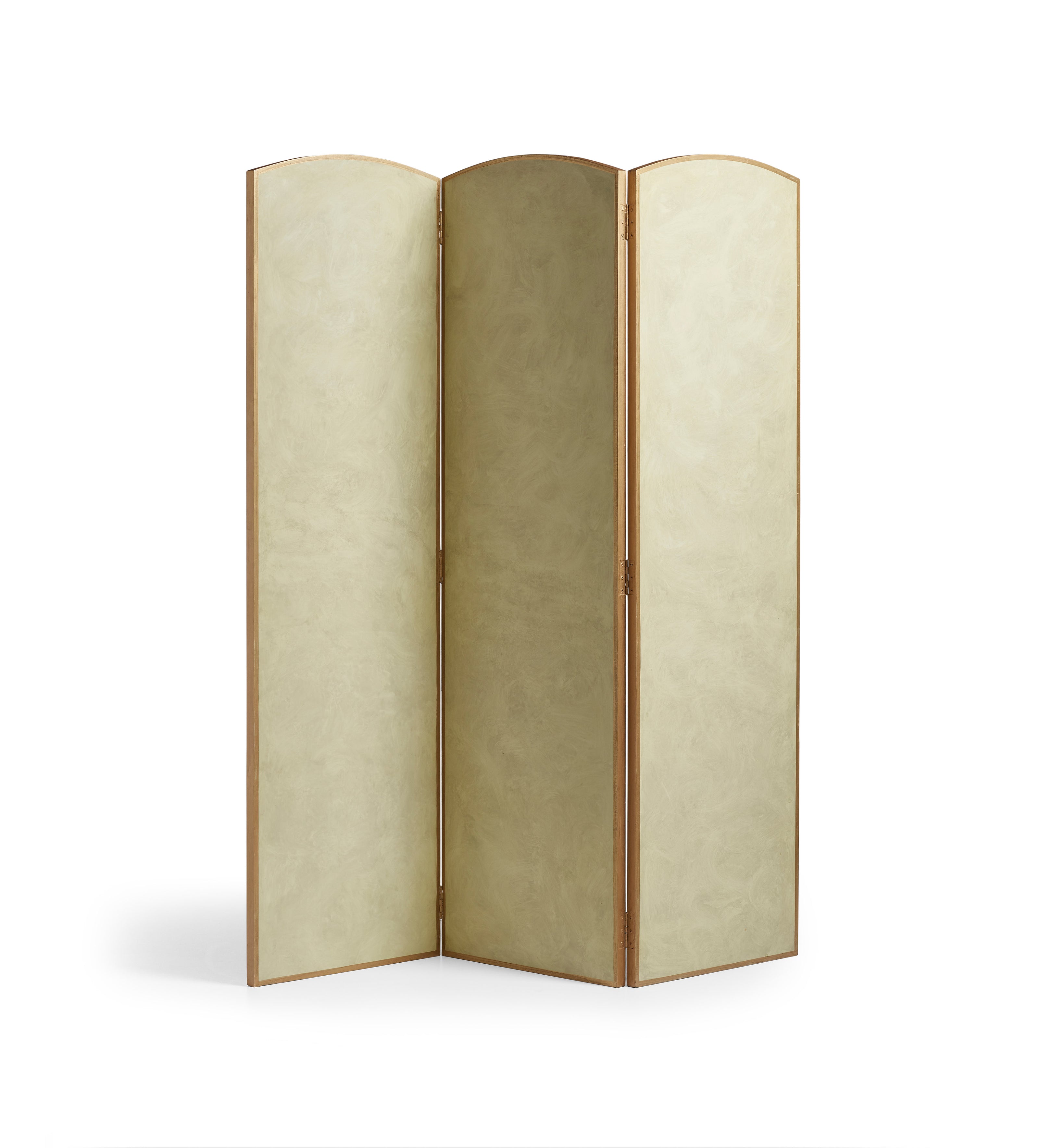 Birdsong Folding Screen - Flushed Cream