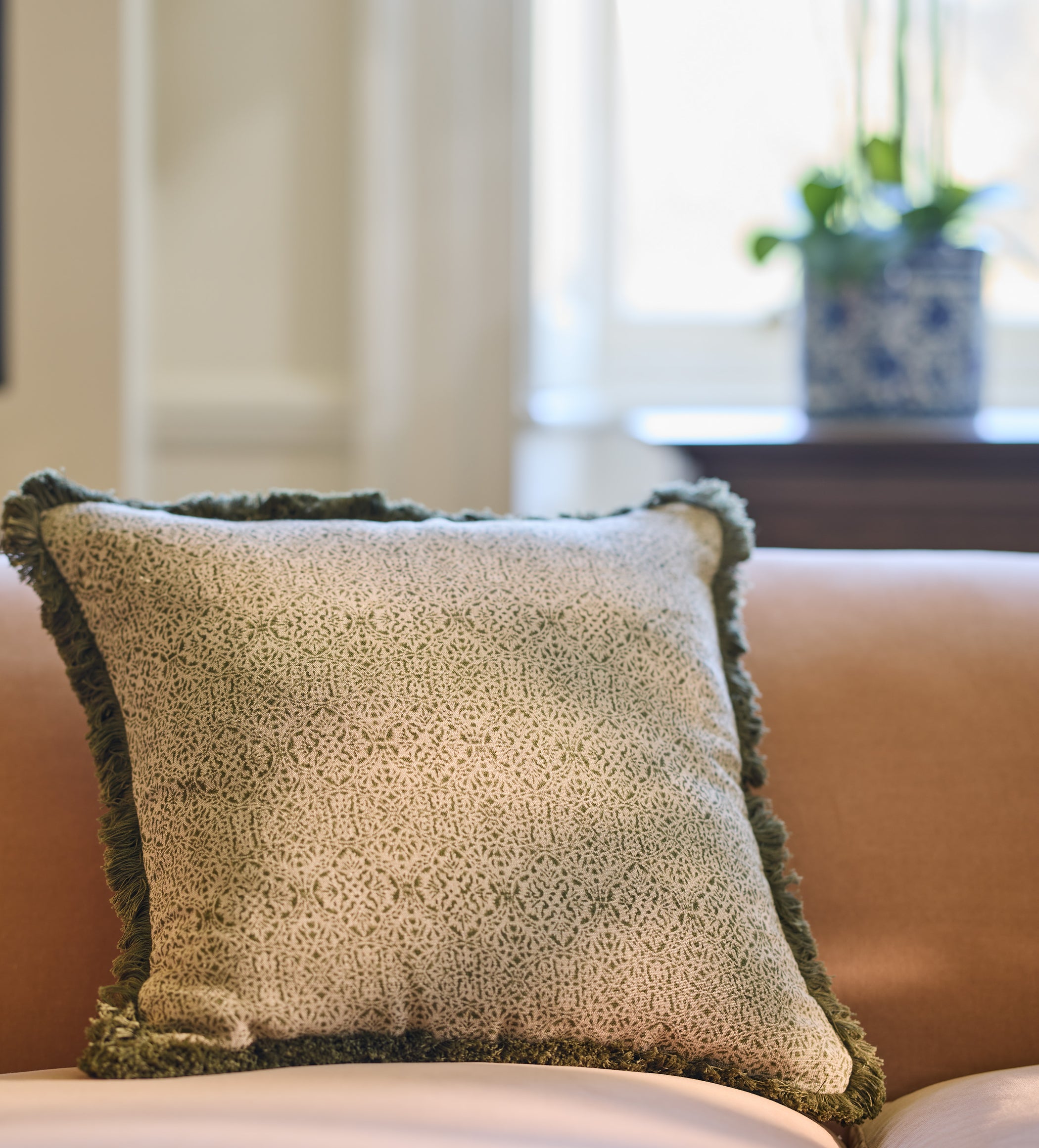 Bochner Cushion Cover - Grey Green