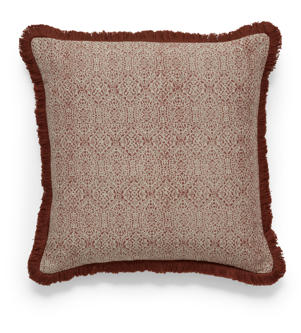 Bochner Cushion Cover - Warm Red