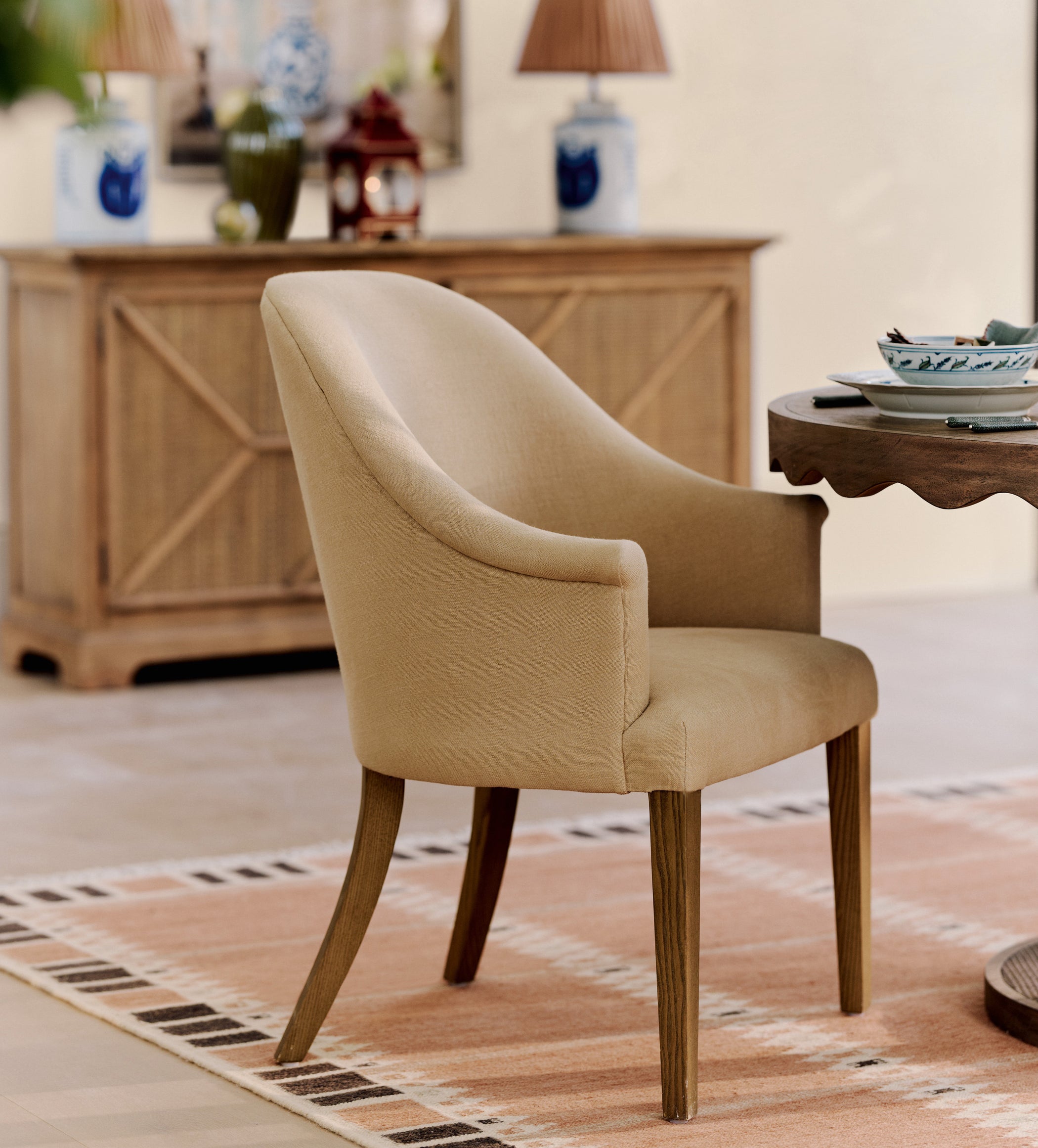 Brantwood Dining Chair - Hemp