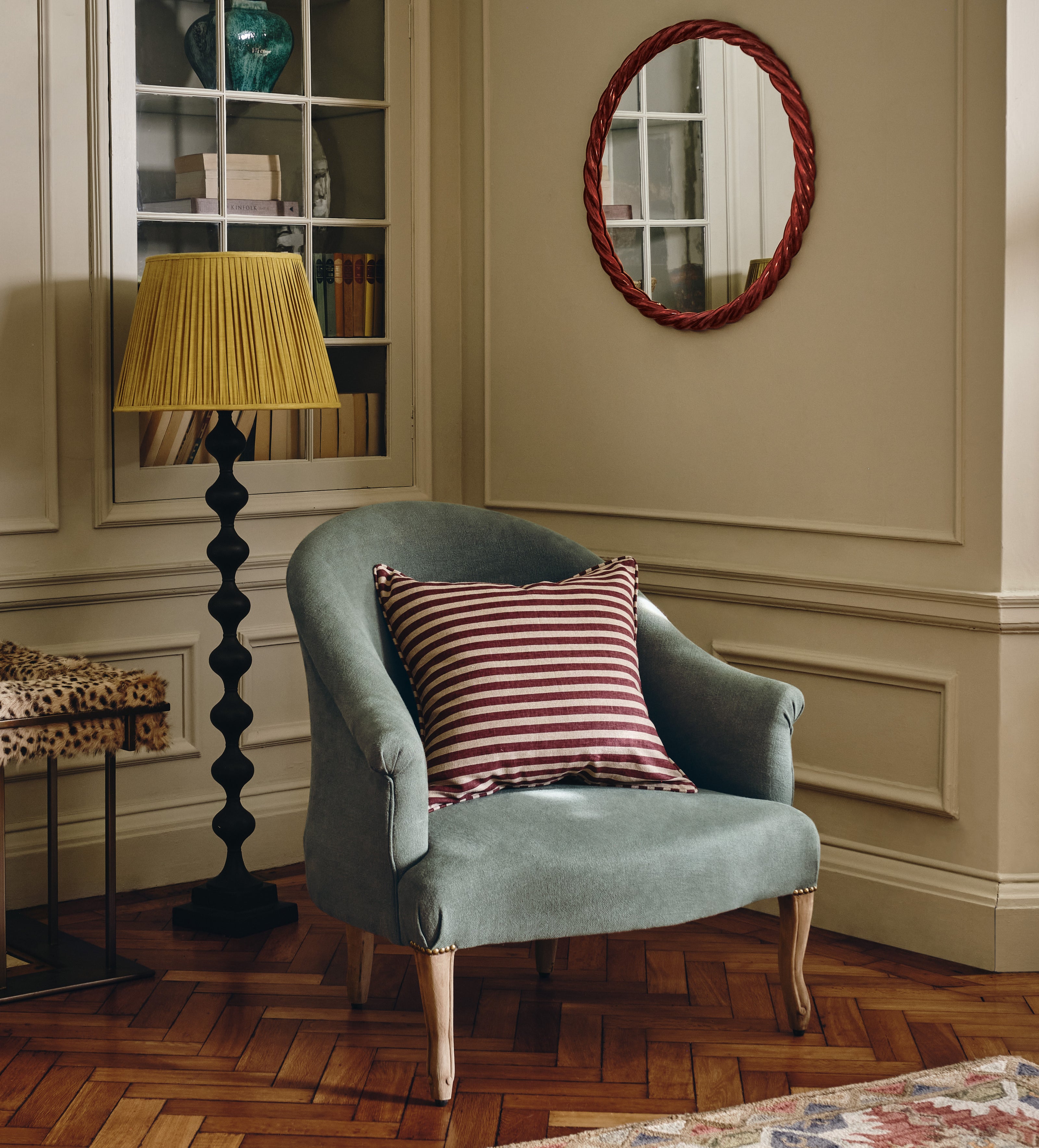 Brantwood Linen Armchair - Sage