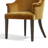 Brantwood Velvet Dining Chair - Camel