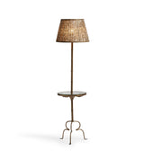 Briallen Floor Lamp Base - Antique Brass