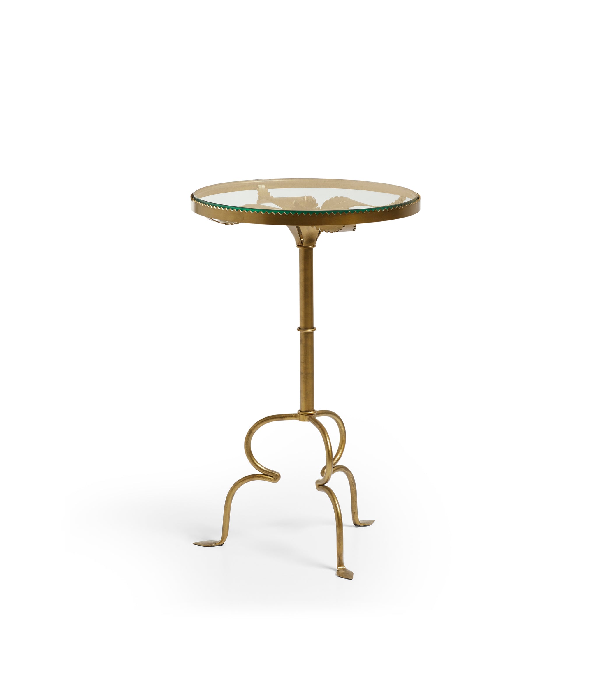 Briallen Side Table - Antique Gold