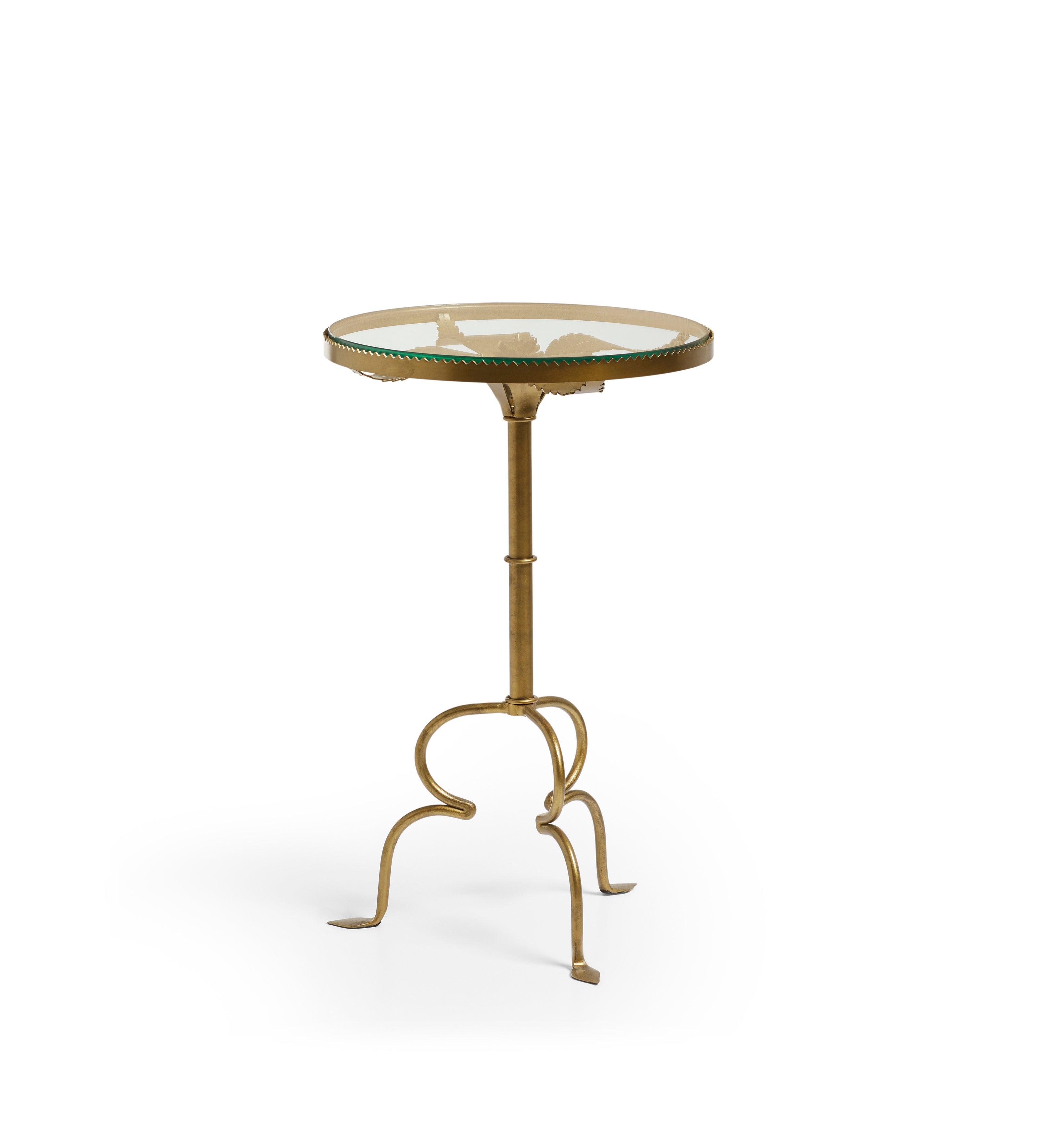 Briallen Side Table - Antique Gold