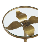 Briallen Side Table - Antique Gold