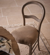 Brinley Linen Dining Chair - Dark Lichen
