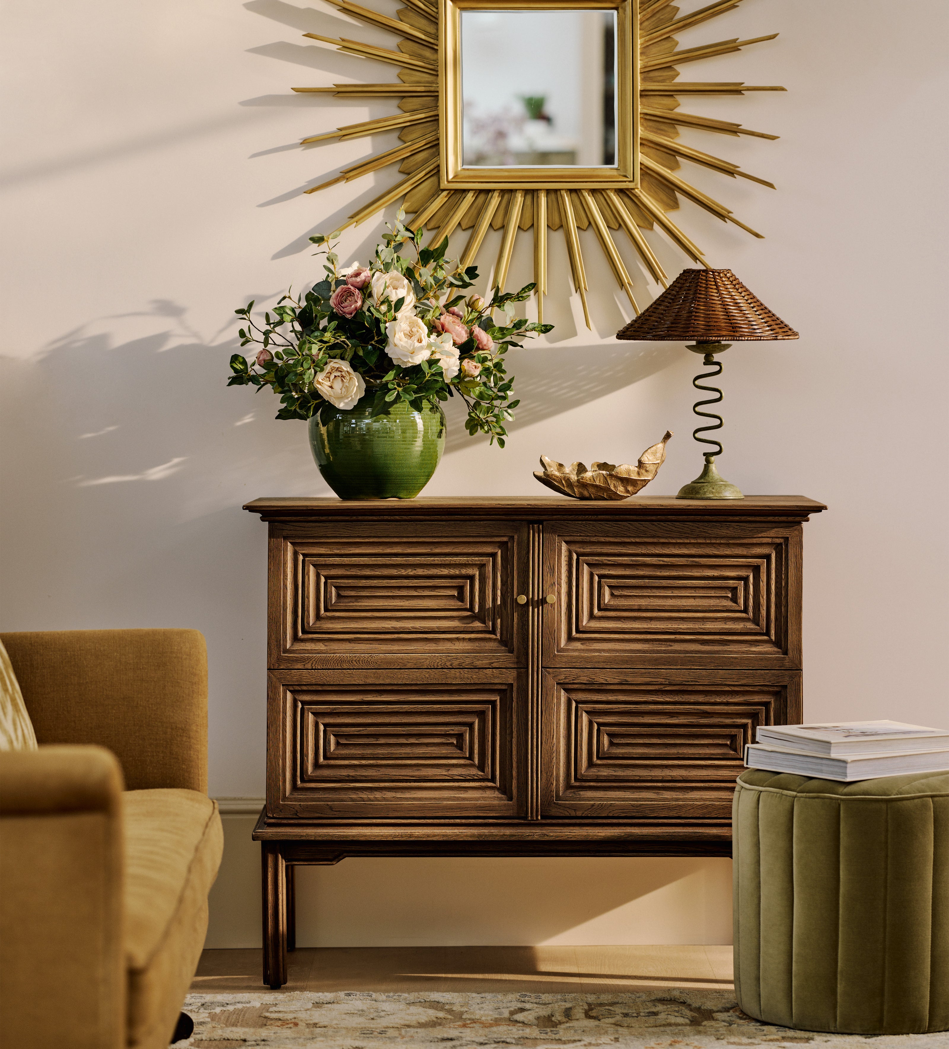 Caelatura Sideboard - Espresso