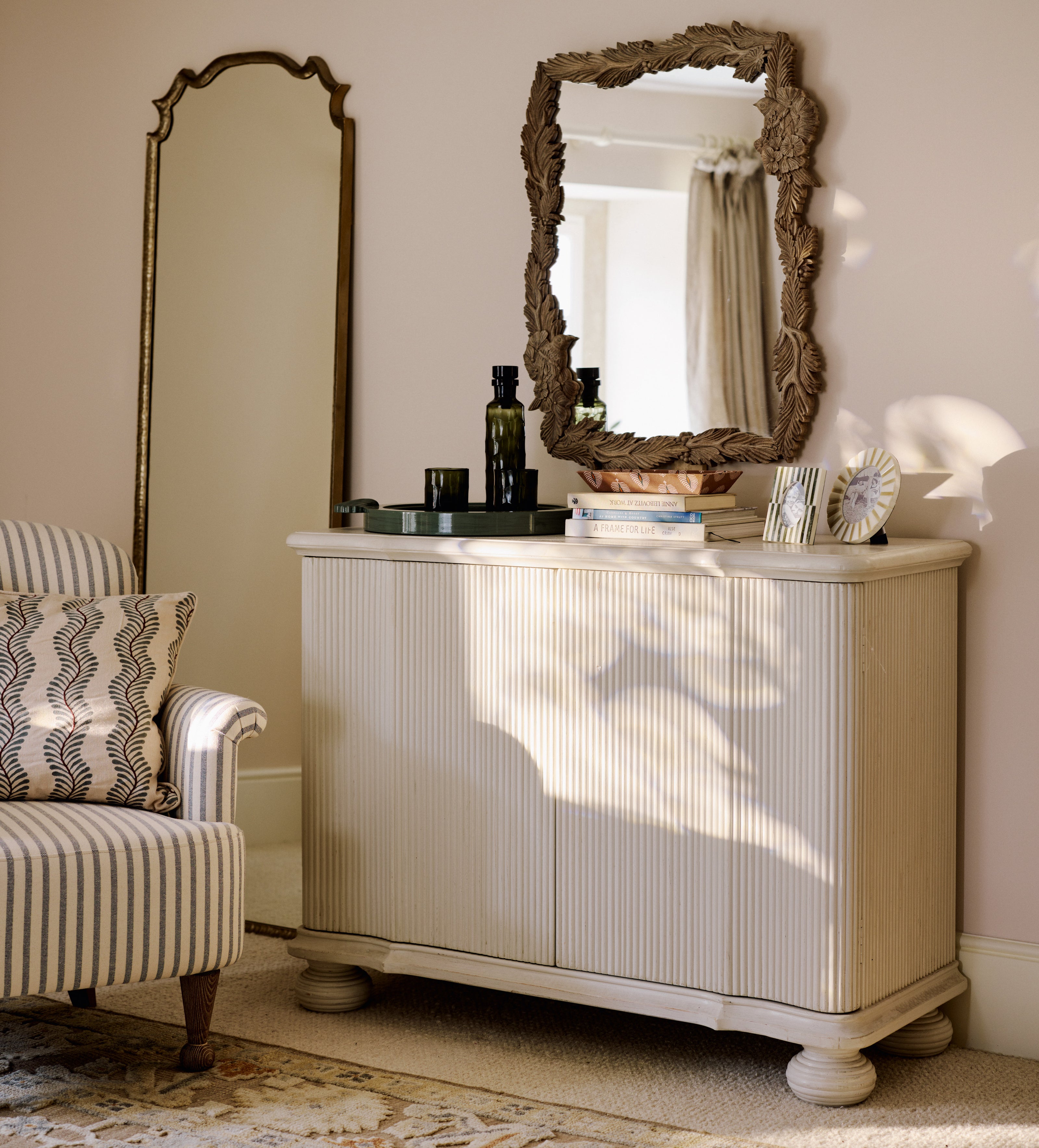 Calandra Mirror - Natural