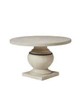 Callanish Round Indoor/Outdoor Dining Table - Pebble Grey