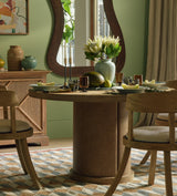 Candra Dining Table - Weathered Oak