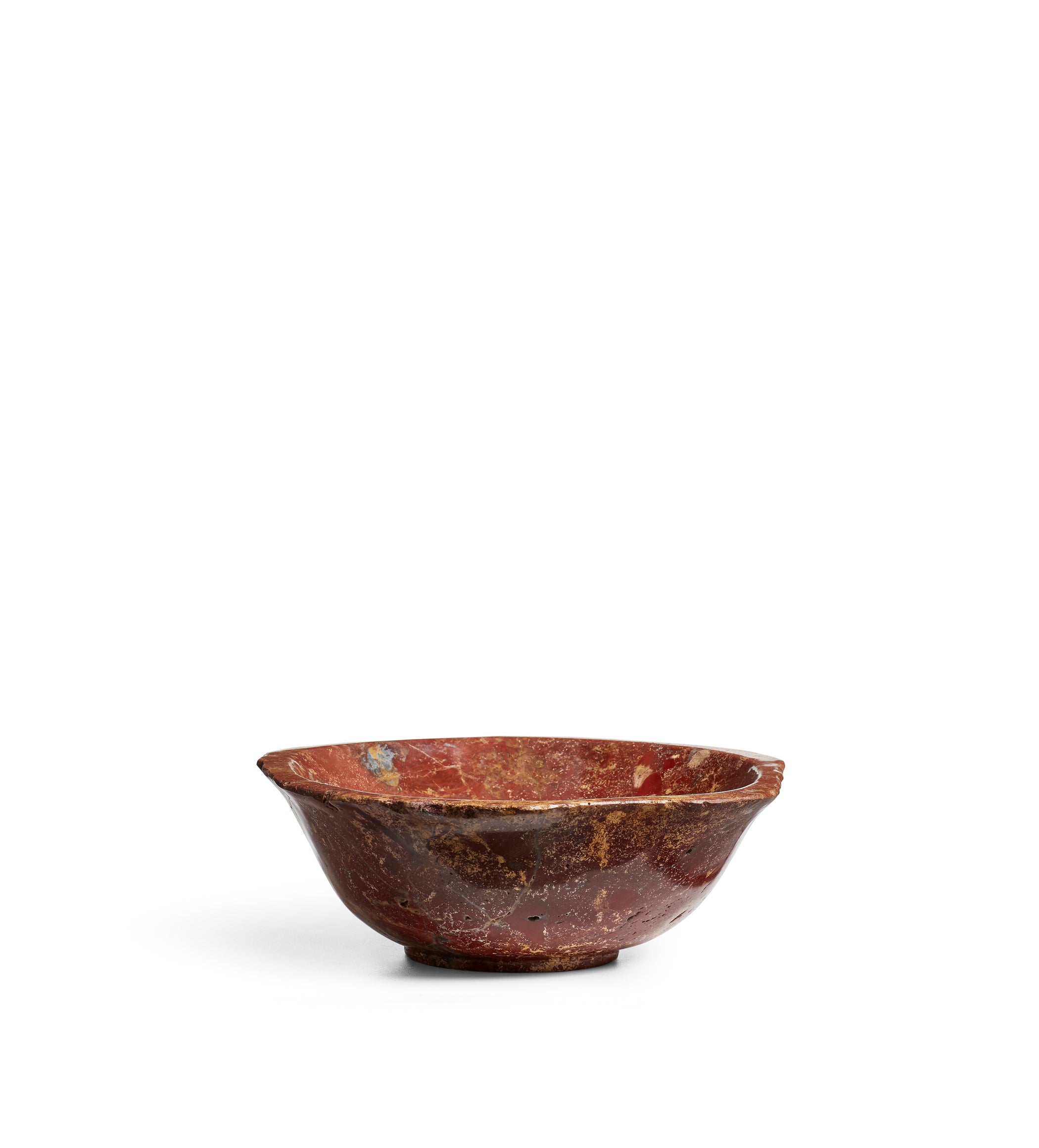 Cannenta Decorative Jasper Bowl - Red