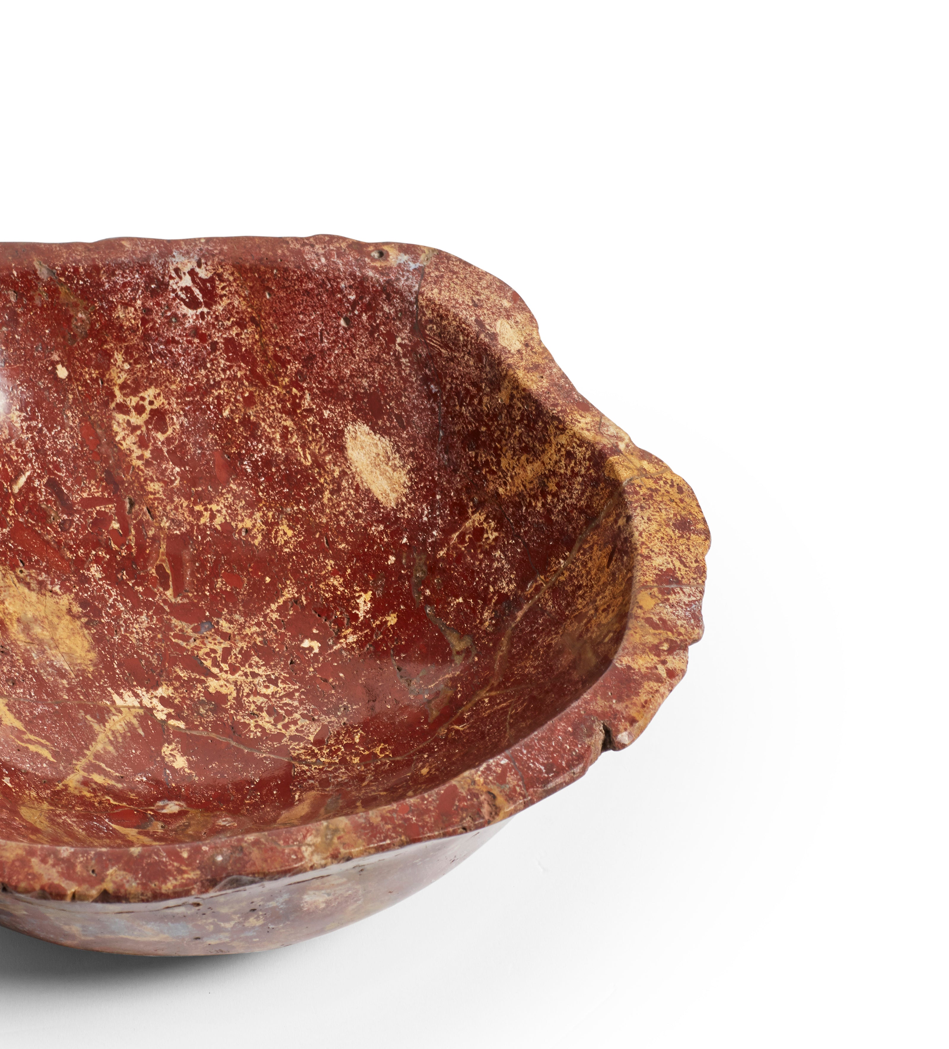 Cannenta Decorative Jasper Bowl - Red