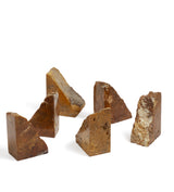 Cannenta Jasper Book Ends - Yellow