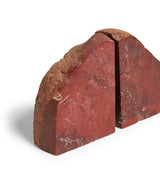 Cannenta Jasper Bookends - Red