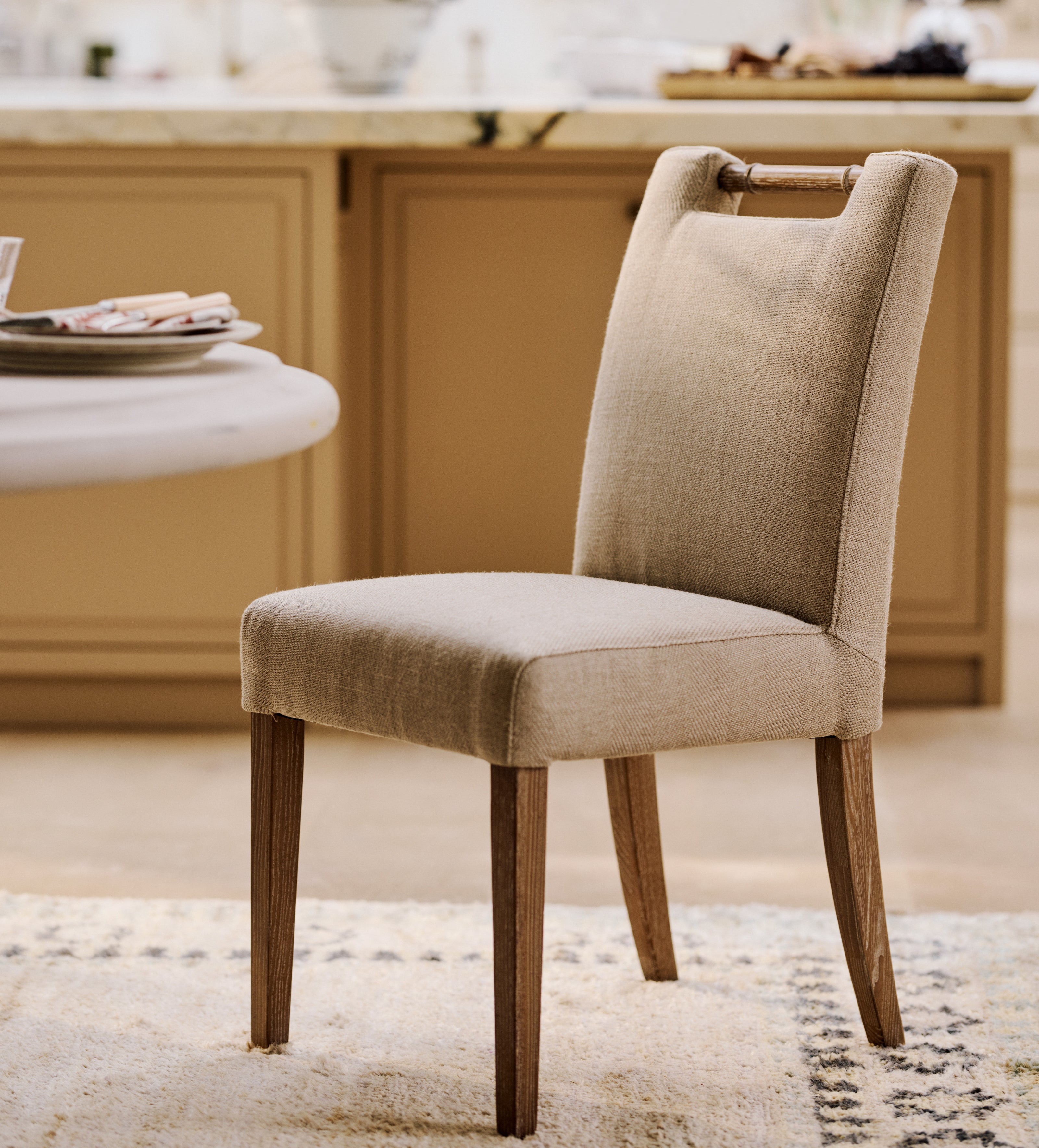 Canopy Dining Chair - Herringbone