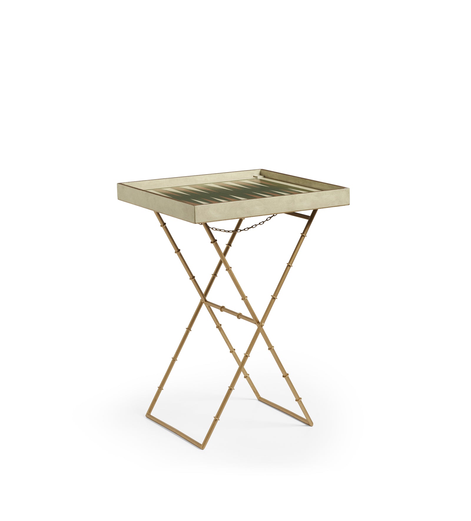 Capablanca Games Table - Green/Gold