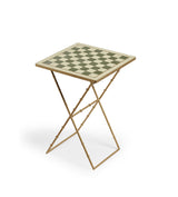 Capablanca Games Table - Green/Gold