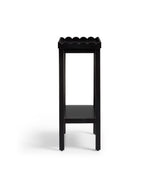 Capesanta Side Table - Rubbed Black