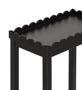 Capesanta Side Table - Rubbed Black