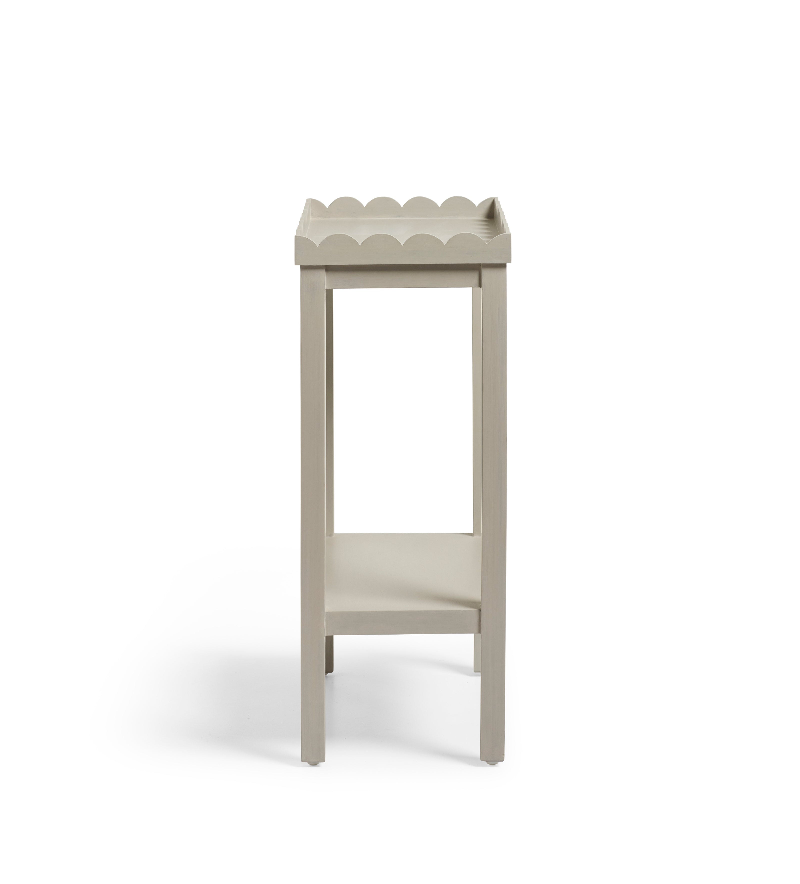 Capesanta Side Table - Washed Grey