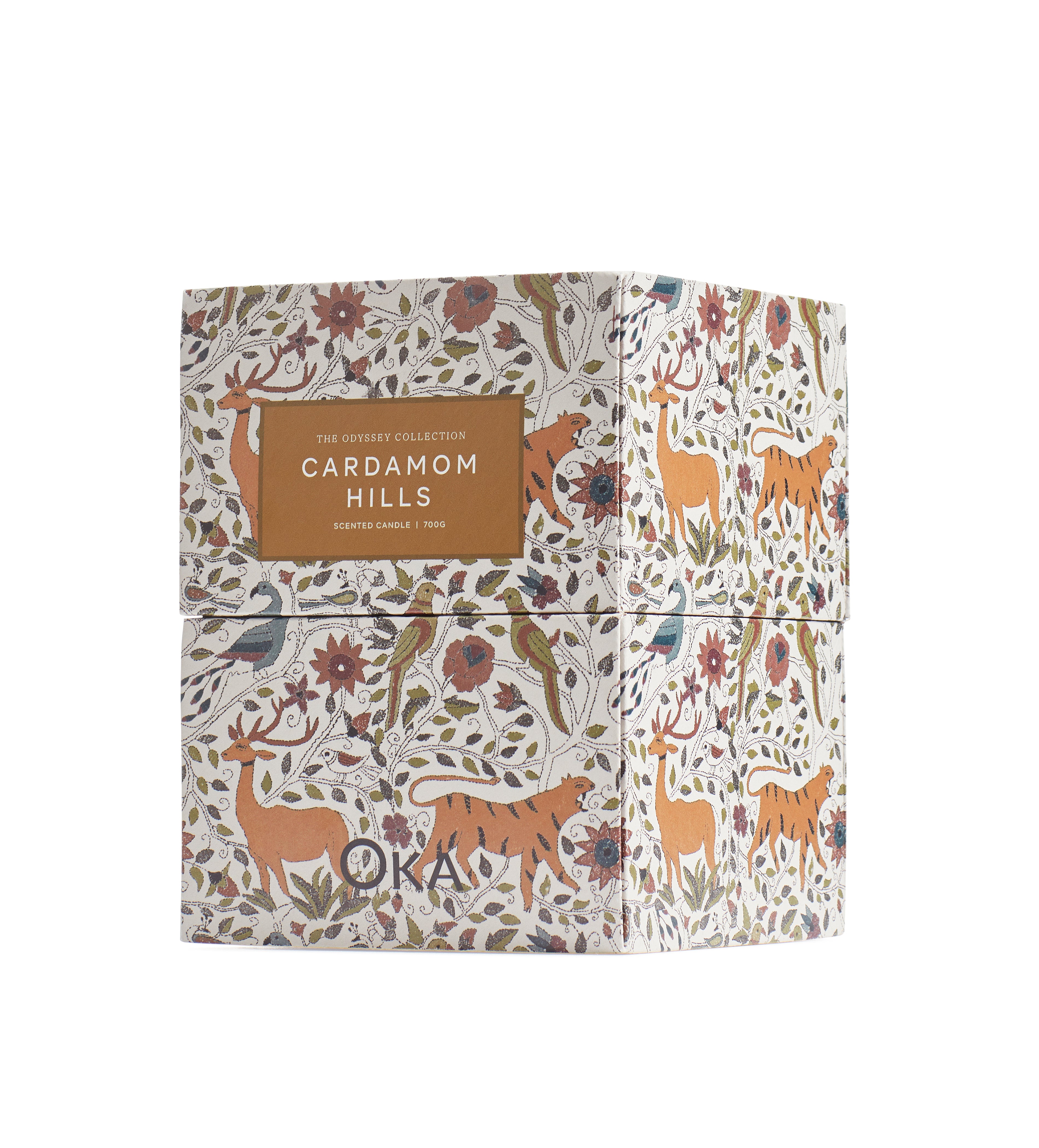 Cardamom Hills Candle 700g - The Odyssey Collection - Mustard