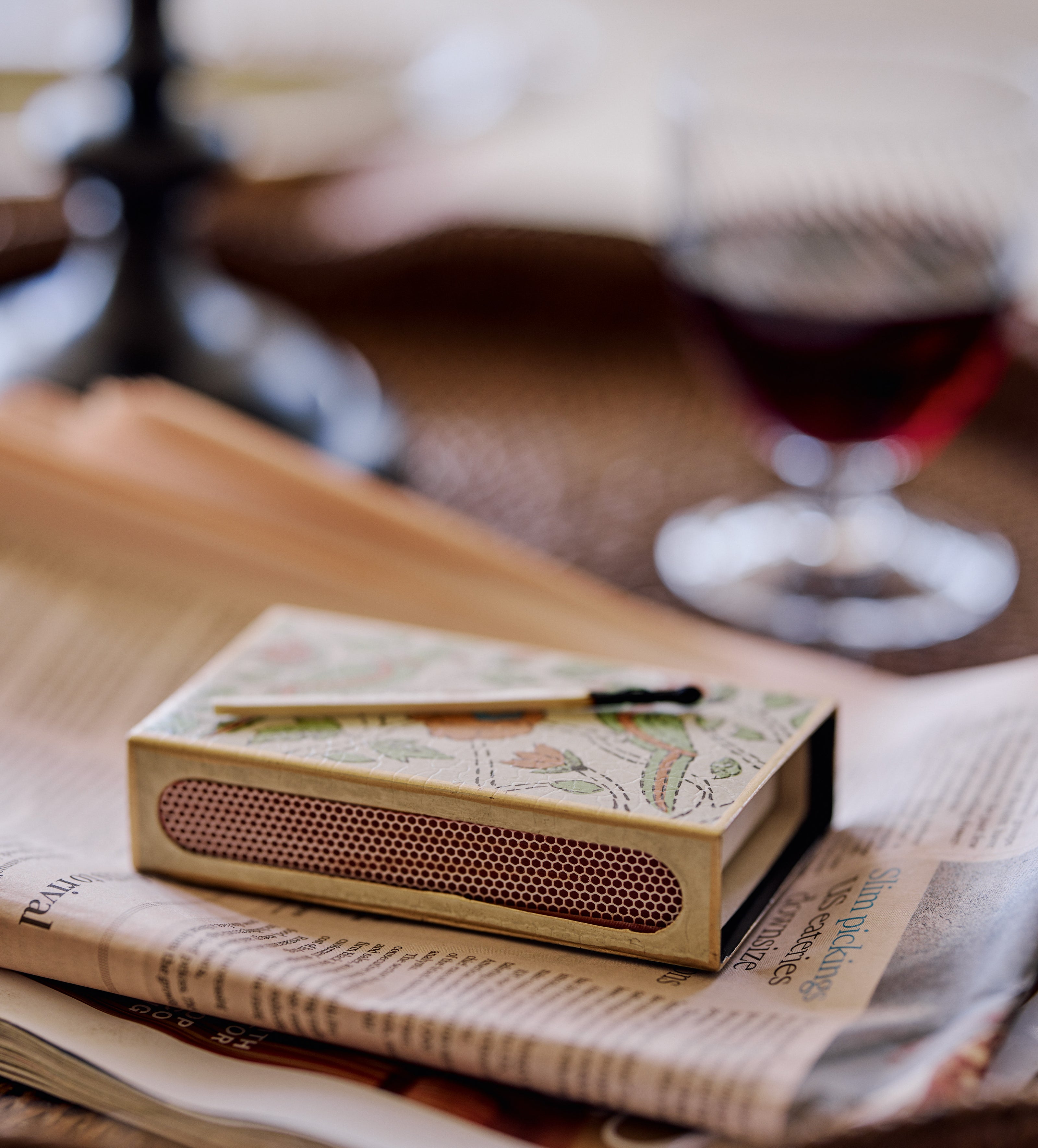 Cardamom Hills Match Holder - Multi