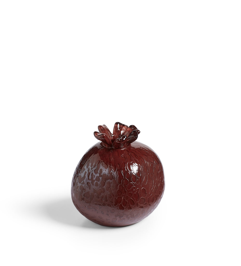 Castellanata Glass Pomegranate - Red
