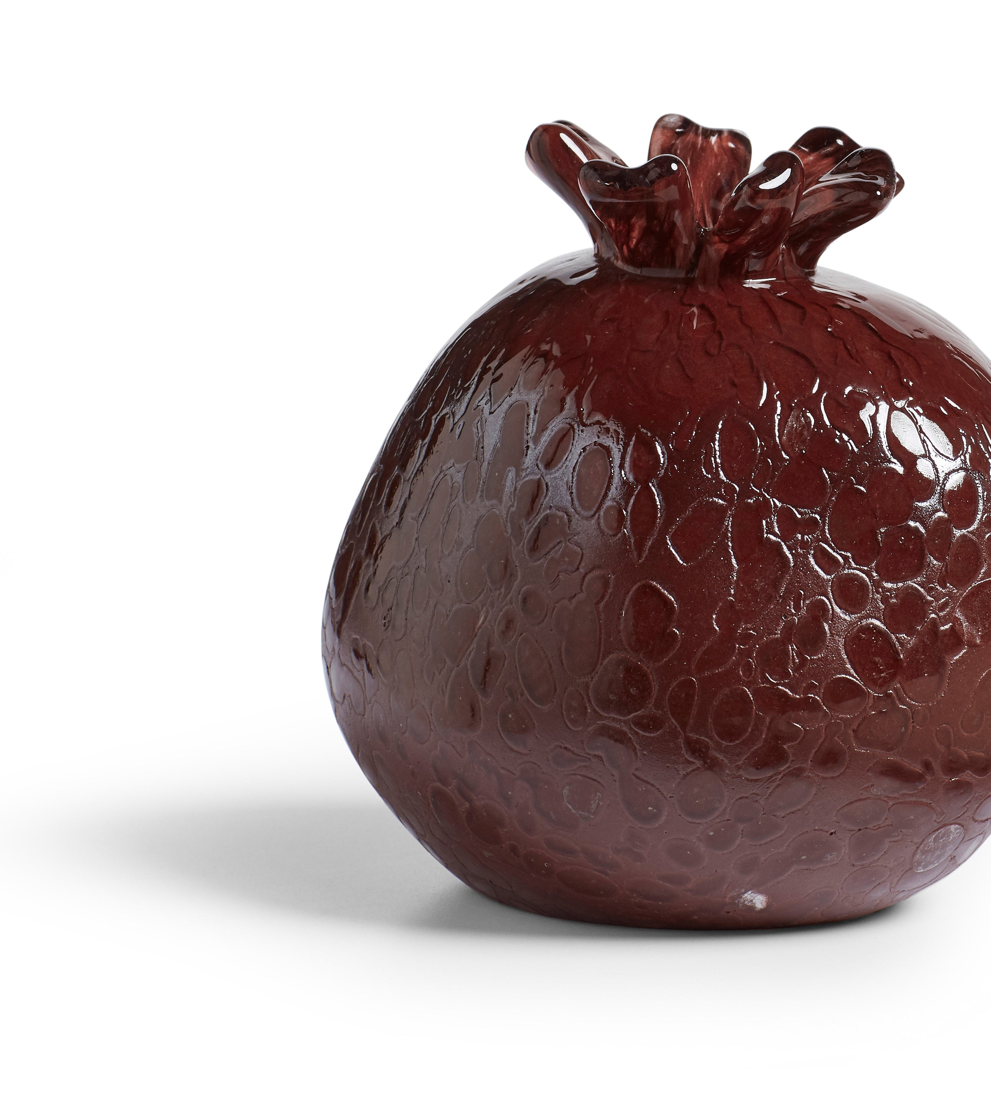 Castellanata Glass Pomegranate - Red